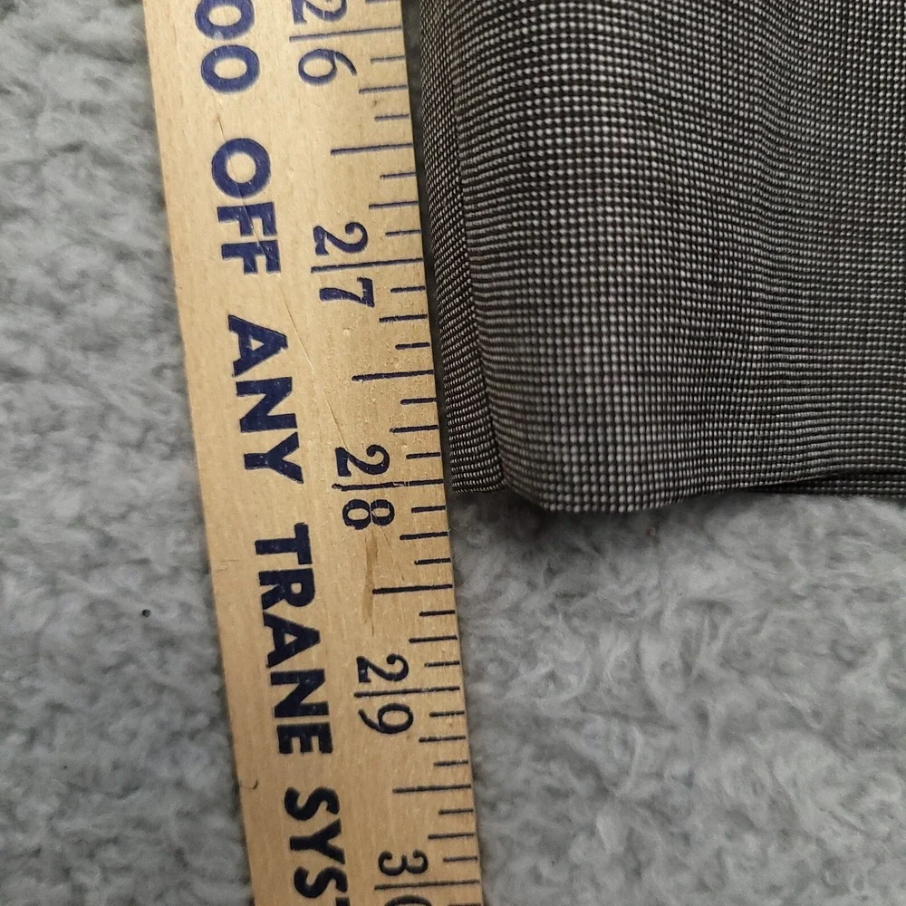 Banana Republic Tailored‎ Slim Suit Pants Mens 36x30 Grey Wool Blend EUC
